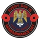 1st Royal Drgoons Remembrance Day Sticker